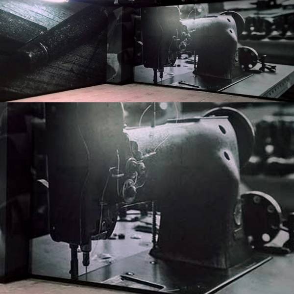 impression et pose d'adhésif pour la réalisation d'un covering mural