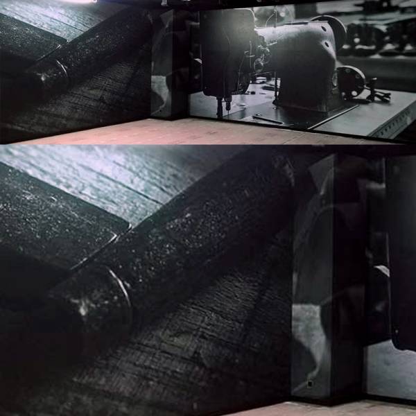 Impression et installation de 80m² d'adhésif spécial mur